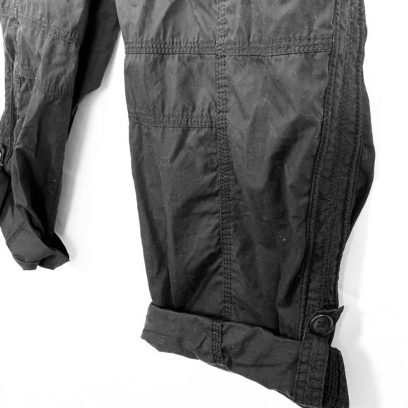 Calvin Klein PERFORMANCE Black Cropped Pants sz S - Picture 8 of 16